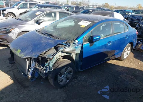 2015 Honda Civic Lx z USA, uszkodzony, nr VIN 19XFB2F55FE067907